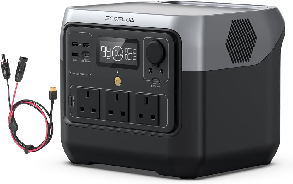 EF EcoFlow River 2 Pro 768Wh Portable Power Station XT60i Cable LiFePO4