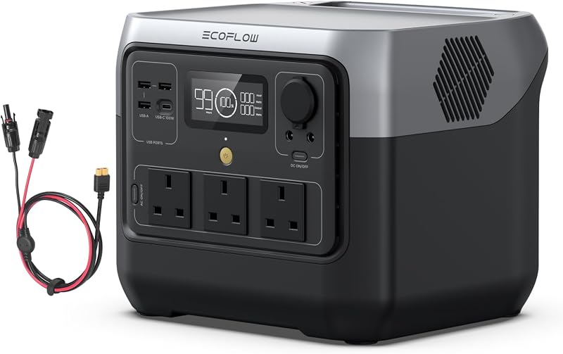 EF EcoFlow River 2 Pro 768Wh Portable Power Station XT60i Cable LiFePO4