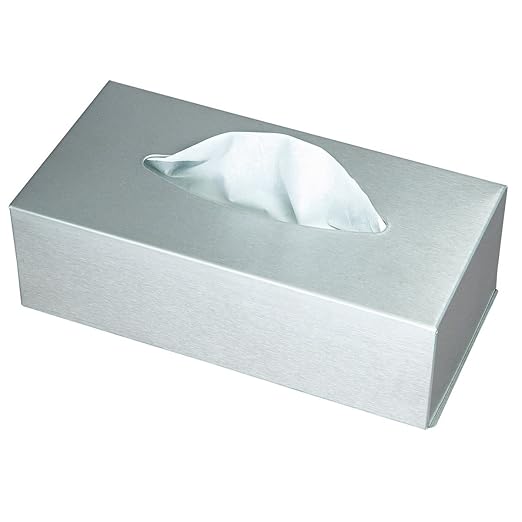 axentia Kosmetiktücherbox - Box für Kosmetiktücher - Taschentuchbox - Kosmetikbox als Spender oder Halter - Taschentuchspende