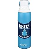 BRITA Brita Stainless Steel Water Bottle with Filter Blue Jay 20oz, 1 EA