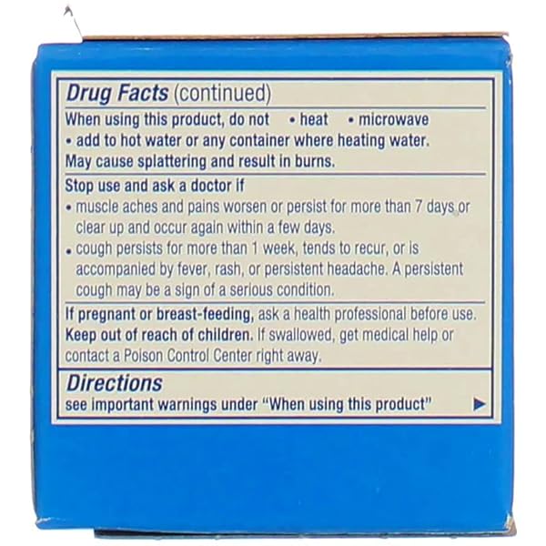 VICKS VAPORUB, ORIGINAL, COUGH SUPPRESSANT, TOPICAL CHEST RUB & ANALGESIC OINTMENT, MEDICATED VICKS VAPORS, RELIEF FROM COUGH DUE TO COLD, ACHES & PAINS, 1.76OZ