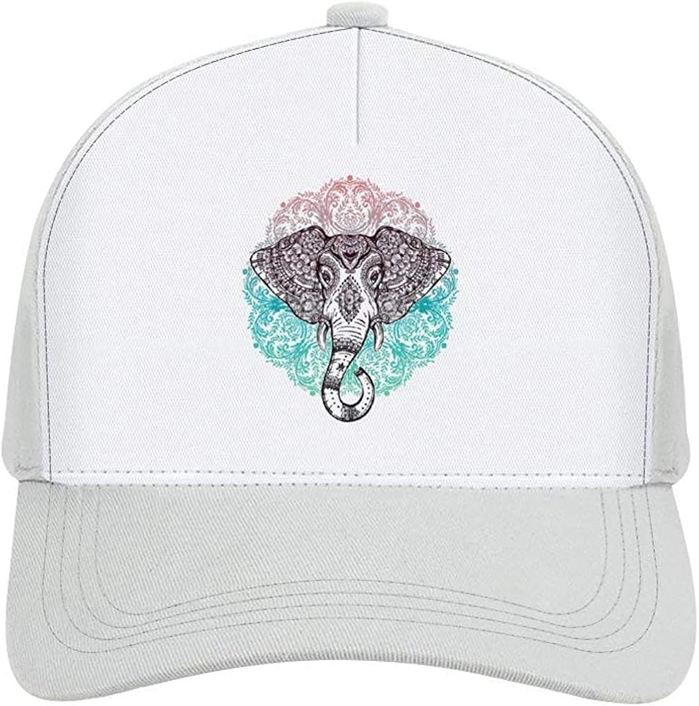 kedishdar Funny Baseball Caps Elephant,Unisex Cap Hat
