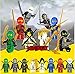 PlayGoTop Ninjago Building Blocks Action Figures Sets (8pcs)