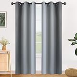 SimpleHome Ombre Room Darkening Curtains for Living