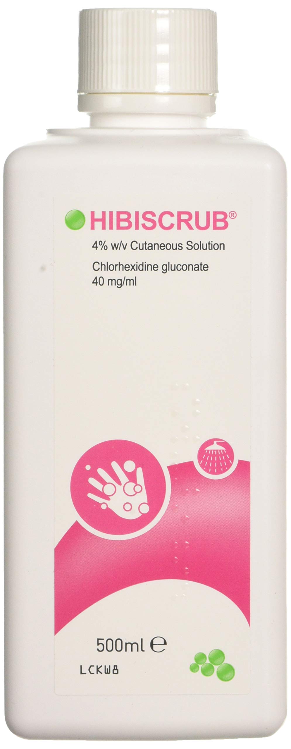 HiBiScrub Skin Wash 500ml Antimicrobial Skin Wash