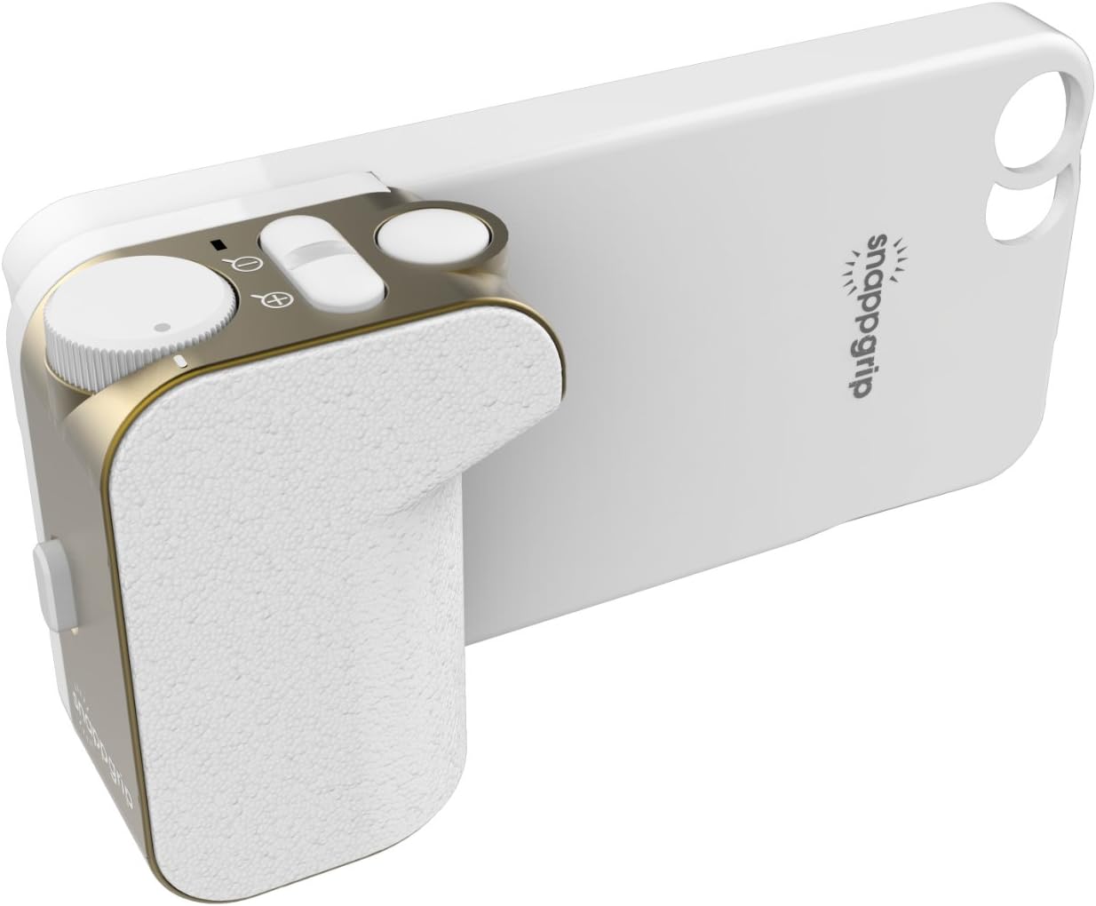 Snappgrip Camera Controller Case for Apple iPhone 5 - White