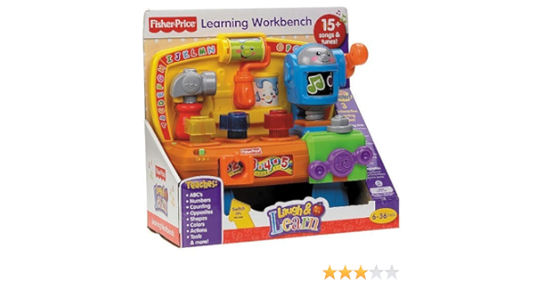 fisher price learning workbench