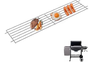 WEBROIL 7513 88719 Grill Warming Rack for Weber Genesis 1000-5500, Genesis Silver B/C, Gold B/C Grill Parts, 80633 Stainless 