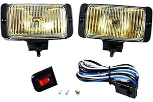 Blazer International 195DF1075KB Rectangular Fog Light Kit, Amber