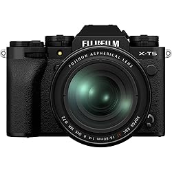 Fujifilm X-T5 Mirrorless Camera, Black with XF
