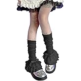 CAT KO Women Y2K Japanese Leg Warmers Fashion Lace Bow Loose High Socks Student Heap Socks for lolita