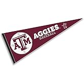 Texas A&M Aggies Baseball Pennant Full Size