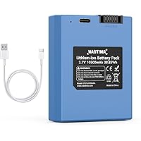 NASTIMA Security Rechargeable Battery Compatible with eufy S330 S230 S220 E330 Video Smart Lock 3-in-1 and Smart Drop, 10500m