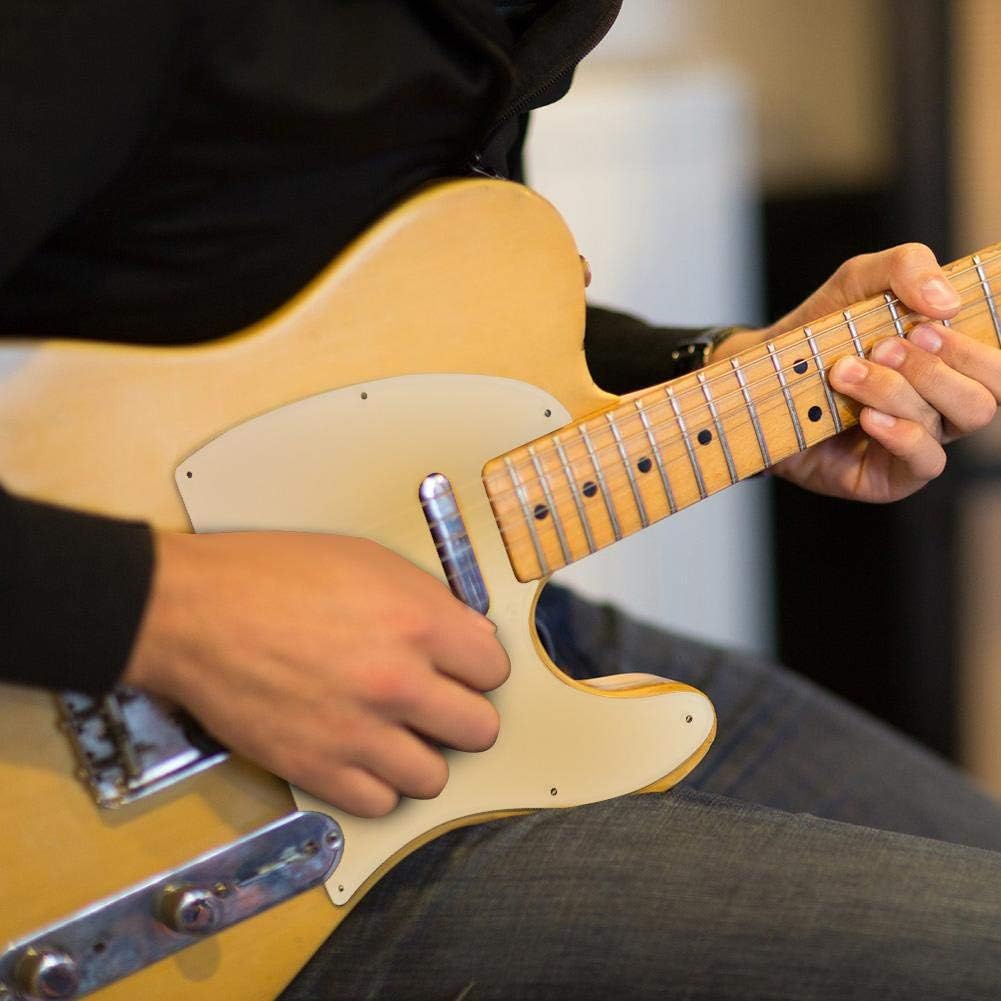 Alomejor Guitar Pickguard 8 Holes Transparent Guitar Pickguard with Screws Anti-Scratch Guard Plate for Telecaster TL Style Electric Guitar - Image 3