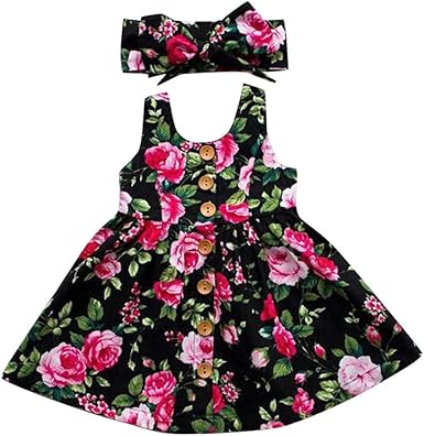 baby girl floral dress