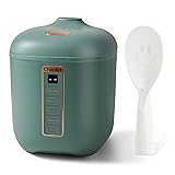 CHACEEF Mini Rice Cooker 2 Cups Uncooked, 1.2L Rice