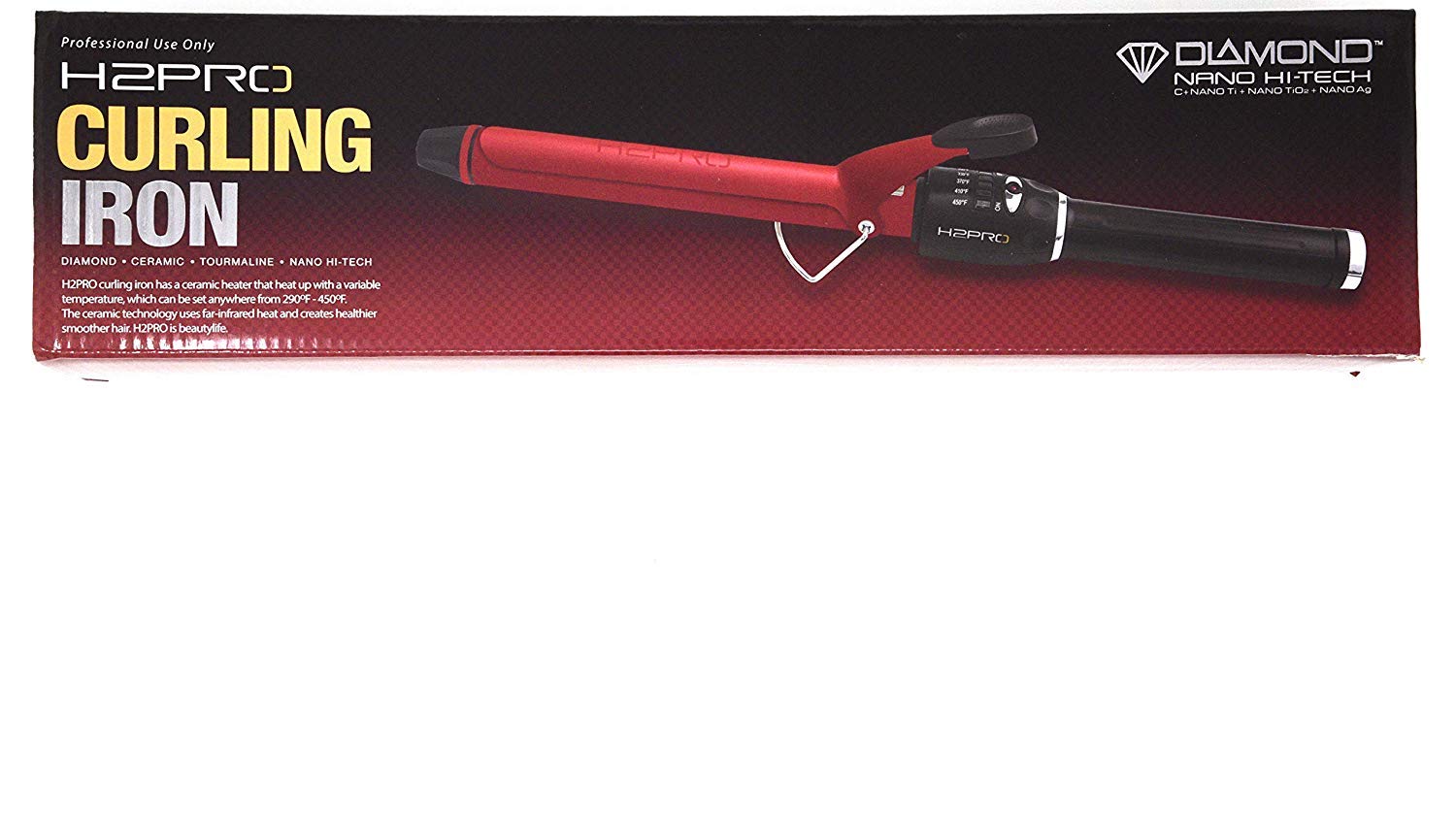 H2 pro curling iron Clearance