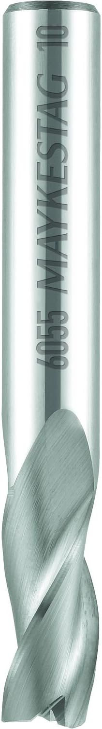 Alpen 605500300100 Solid Carbide End Mills Z3 Short, 0 V, Grey, 3.0 mm