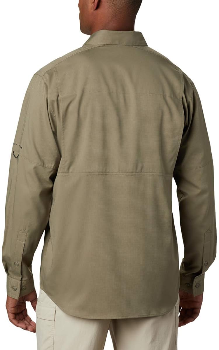 Columbia Mens Silver Ridge Lite Long Sleeve Shirt: Clothing