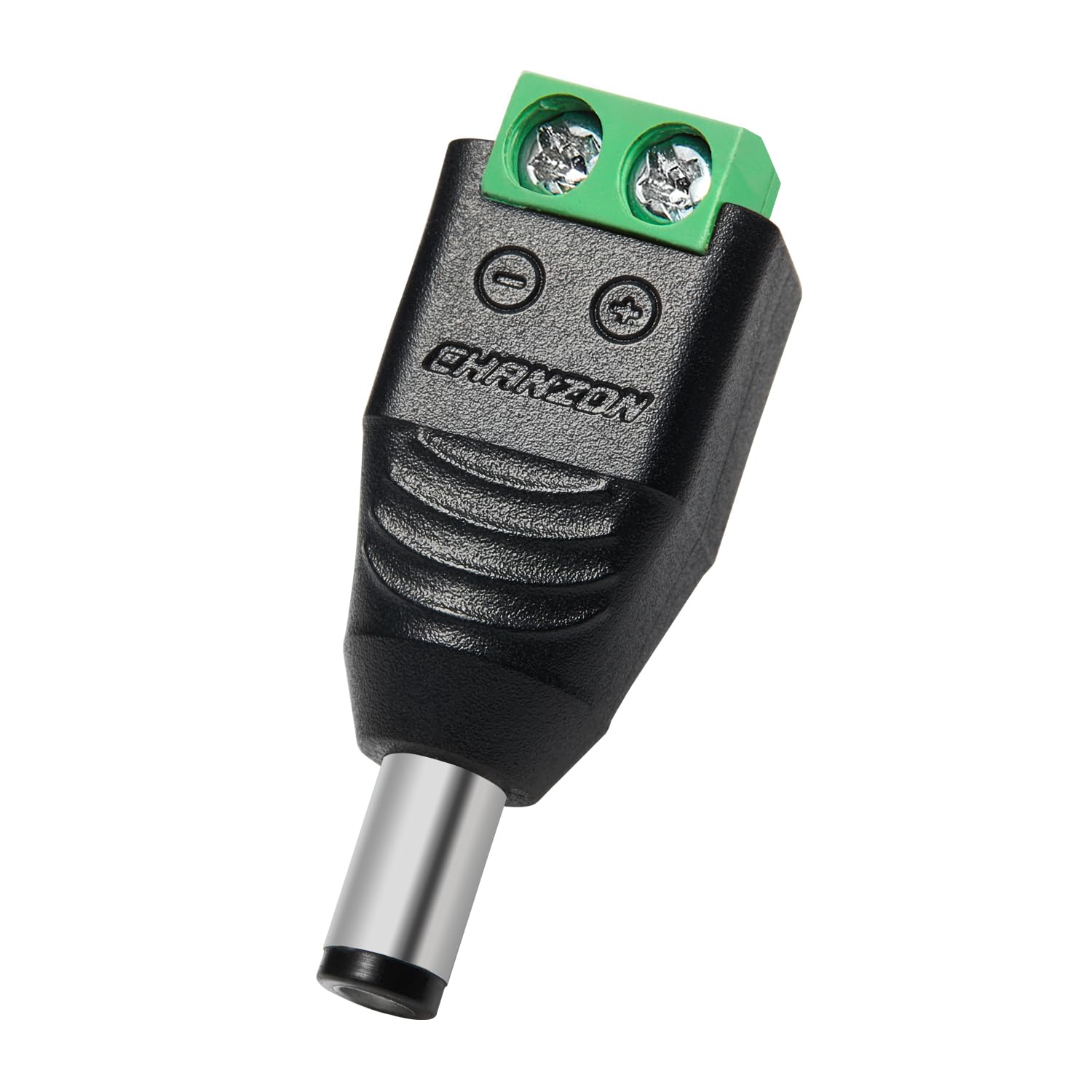 Adaptateur DC 90° - 5,5mm X 2,1mm Femelle Vers 5,5mm X 2,5mm Mâle - Pack De 5 - Pour Alimentation LED, Caméra Ou Transformateur