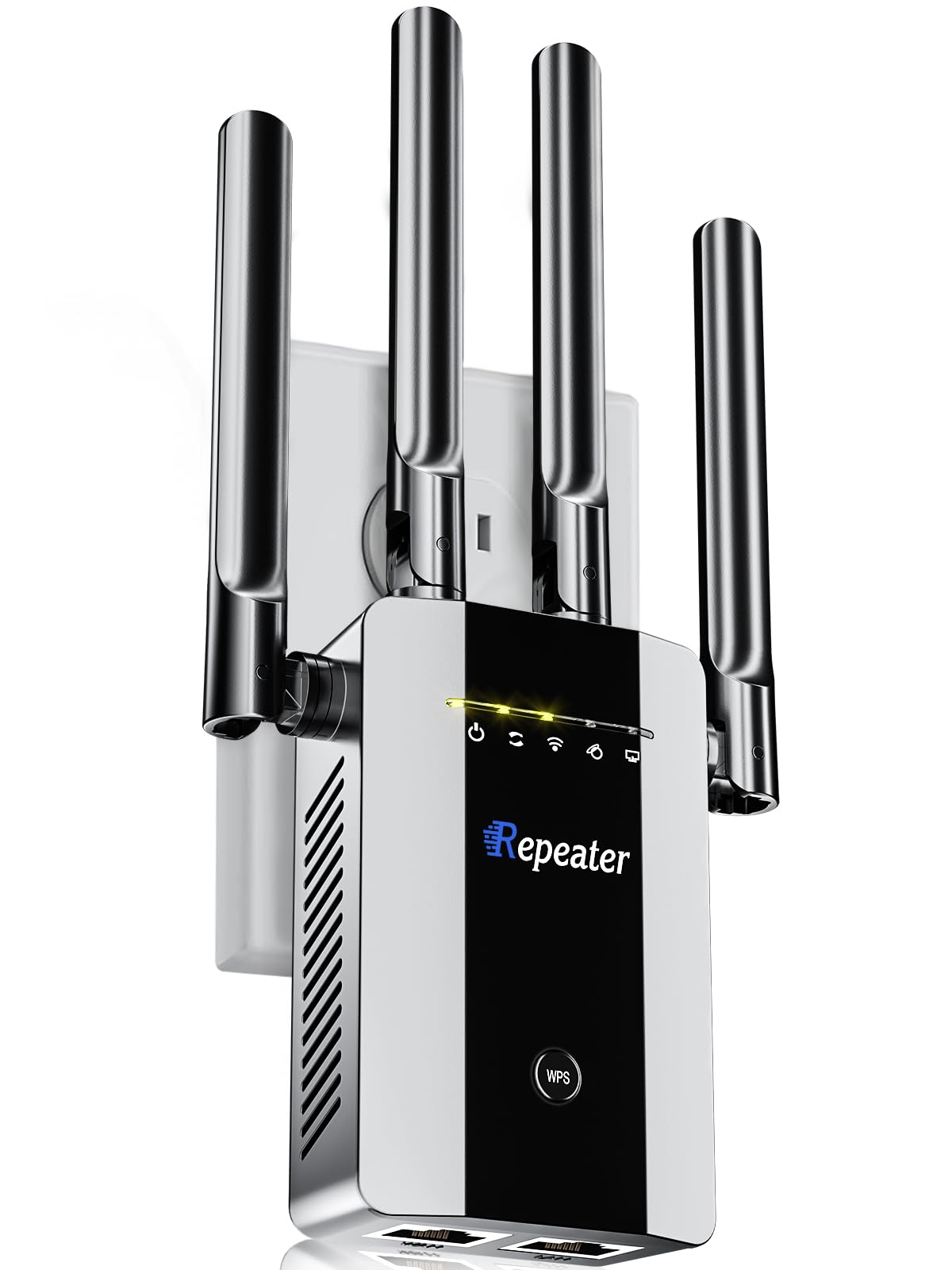 Photo 1 of 2025 New WiFi Extender Signal Booster, Long Range Wireless Internet Repeater for Home, WiFi Repeater Wireless Routers Signal Amplifier with Ethernet Port, Mesh WiFi 10X Faster Access Point, Easy Setup