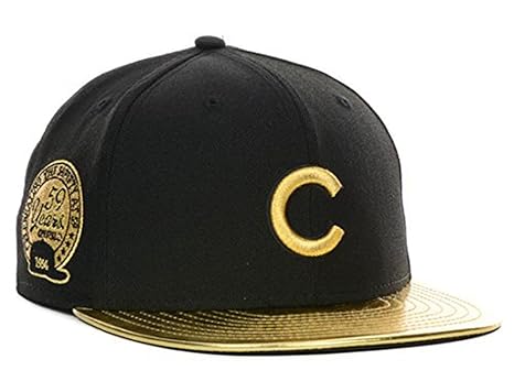 black and gold cubs hat