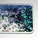 iPhone 6S Case,NSSTAR iPhone 6 Case, iPhone 6S Liquid Case,Fashion Creative Design Flowing Liquid Floating Bling Glitter Sparkle Blue Love Heart Hard Case for Apple iPhone 6S (2015)/ iPhone 6 (2014)