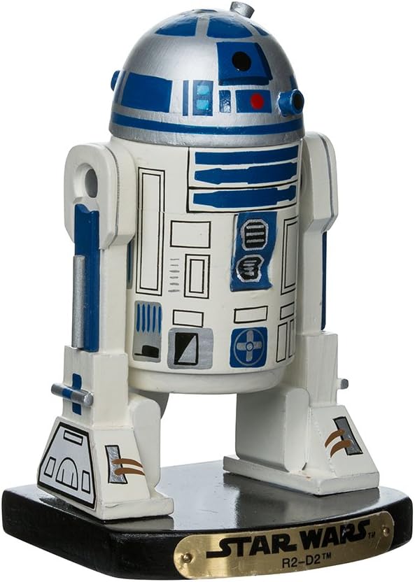 Nutcrackers - Kurt Adler SW0156 Star Wars Nutcracker, R2D2, 7-Inch