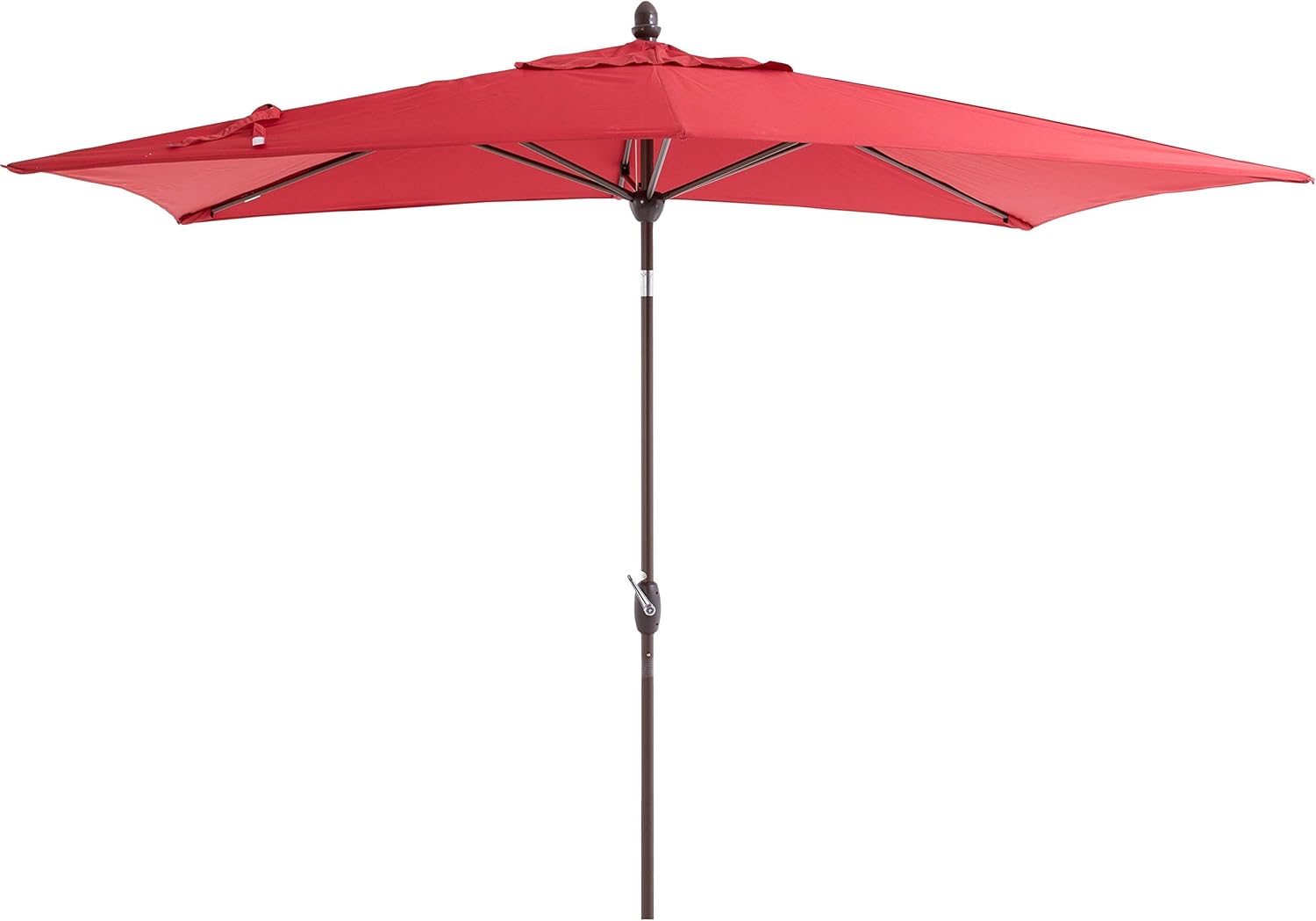 Amazon.de SORARA Sonnenschirm Parasol Rot 300 x 200 cm (3 x 2 m