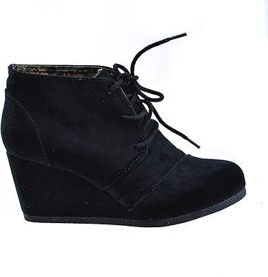 black wedges amazon