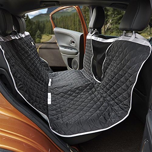 Mega Pet Durable And Lighter TPU Material Pet Car Seat Cover,Clear Viewing Window,Non-Slip,Quilted, Padded, Lighter&amp;Softer, More Comfortable