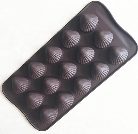 Amazon Elome イローム 貝殻 お菓子作り 抜き型 シェル 型 シリコンモールド ケーキ クッキー アイス チョコレート 粘土 石鹸 レジン キャンドル モールド 製氷皿 オンライン通販