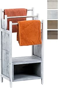 Toallero de Pie Osaka I Toallero con 3 Barras de Metal I ...