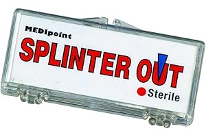 Medique Products 76512 Splinter Out, 10-Per Pack, Silver