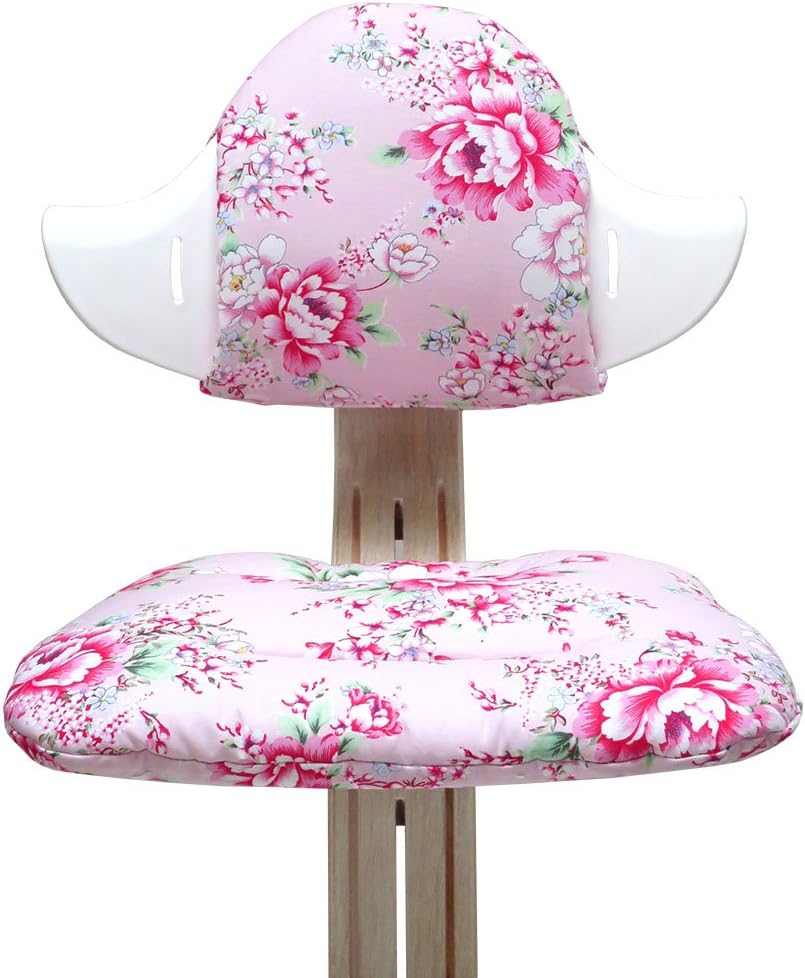 Blausberg Baby - Cushion Set for Nomi Highchair of Evomove - Happy Flower Pink