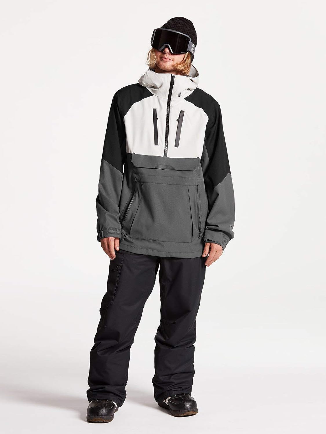 Volcom mens Brighton Pullover 2-layer Snow Jacket: Clothing