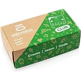 GeeekPi microbit V2 Club Kit (10 Pack microbit v2 go kit) with 10 BBC Micro:bit V2 Boards, Battery Holders, Micro USB Cable,20 AAA Batteries for Coding and Programming