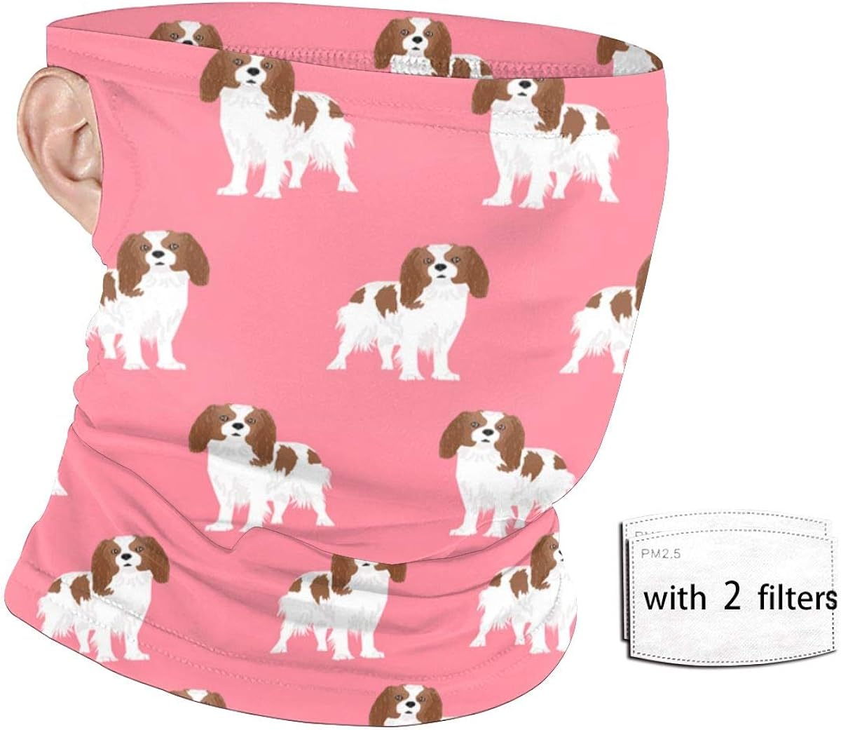 cavalier king charles spaniel neck size