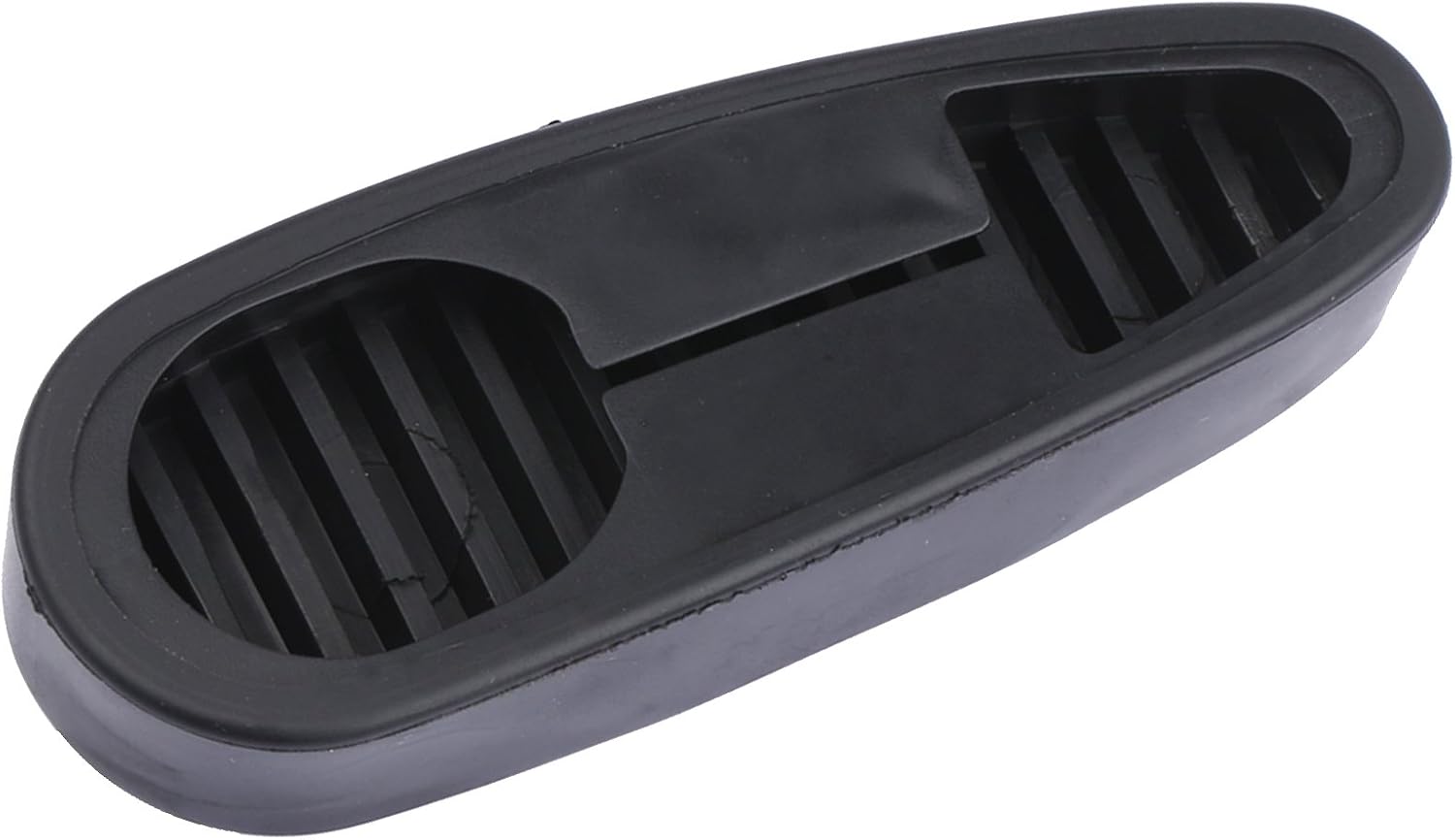 Dophee Non-Slip Rubber Butt Pad Ribbed Stealth Combat Buttpad for 6Position Rifle Stock