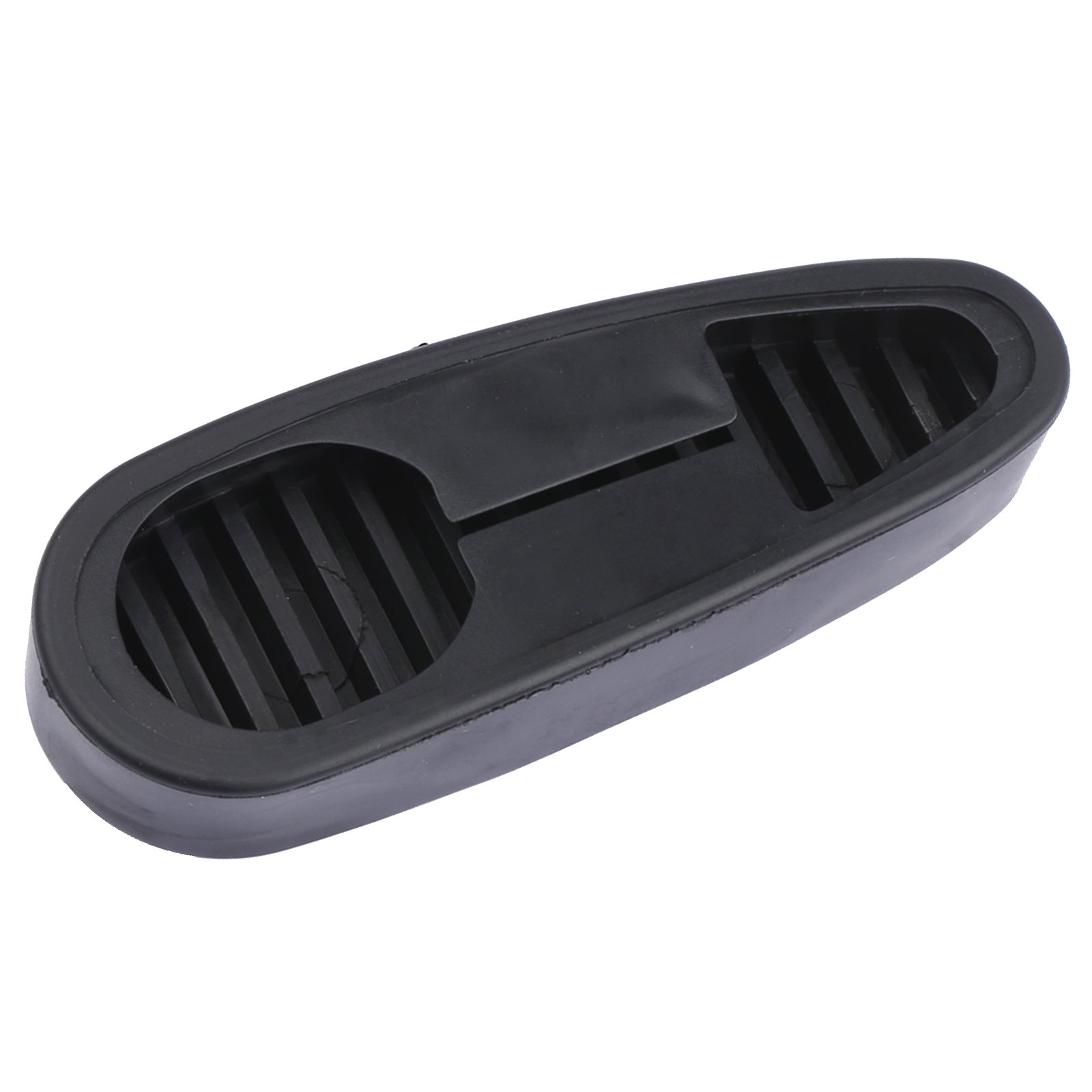 Dophee Non-Slip Rubber Butt Pad Ribbed Stealth Combat Buttpad for 6Position Rifle Stock