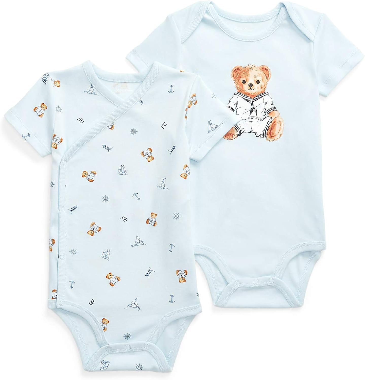 Polo Ralph Lauren Baby Boys Polo Bear Bodysuit 2 Piece Set