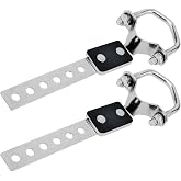 joytrace Heavy Duty Exhaust Hanger 2 Pcs Set | Universal Flexible Muffler Hanger Bracket with Anti-Vibration Design for Car, Truck, SUV Modification &amp; Repair