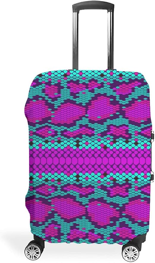 Luggage Sleeve Protector Snake Skin Antiscratch Luggage