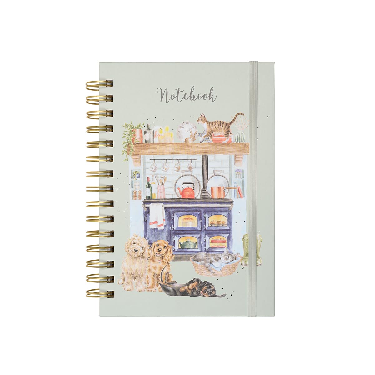 Wrendale Designs by Hannah Dale The Country Kitchen' Dog and Cat Notebook