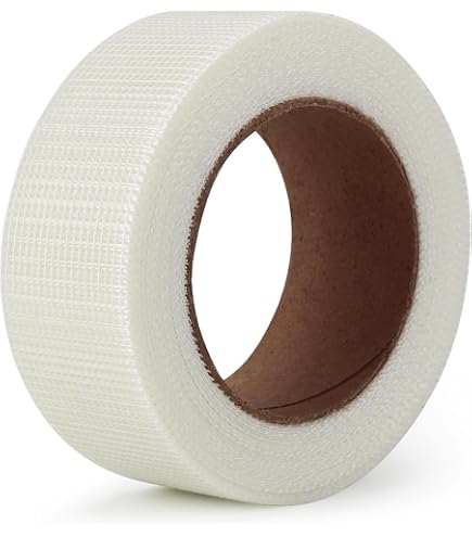 TAPEBEAR Fiberglass Drywall Mesh Tape – Self-Adhesive, 6 Inches X 148 Feet For Wall & Ceiling Crack Repair