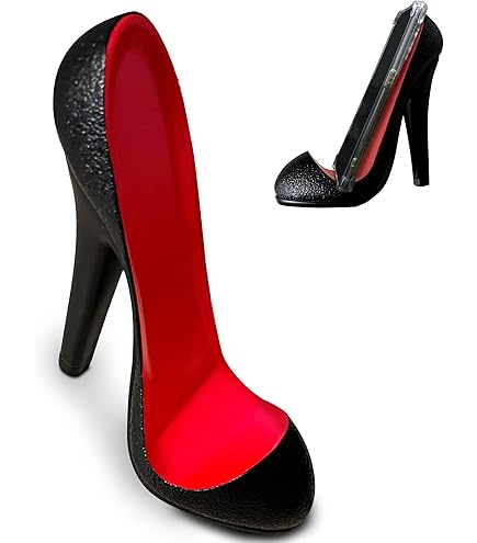Amazon.com: Sparkle Red Shoe Phone Holder 6x2.5x5.25