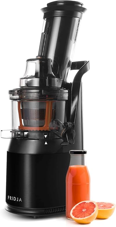 Fridja F1900 Cold Press Juicer 240W Wide 78mm BPA Free Slow Masticating