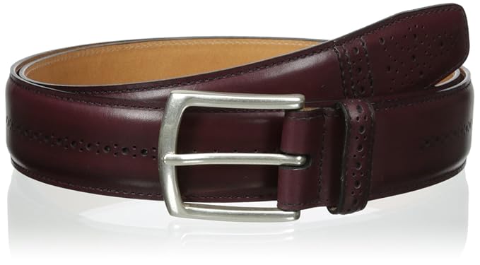 oxblood belt mens