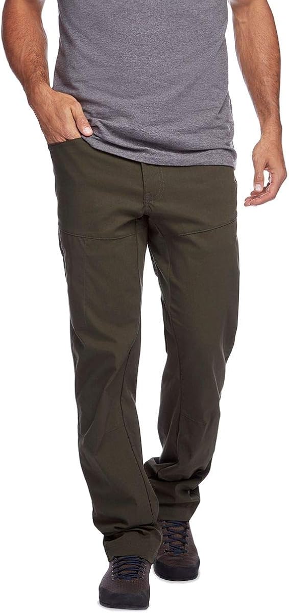 Black Diamond Mens Anchor Stretch Rock Climbing Pants: Clothing