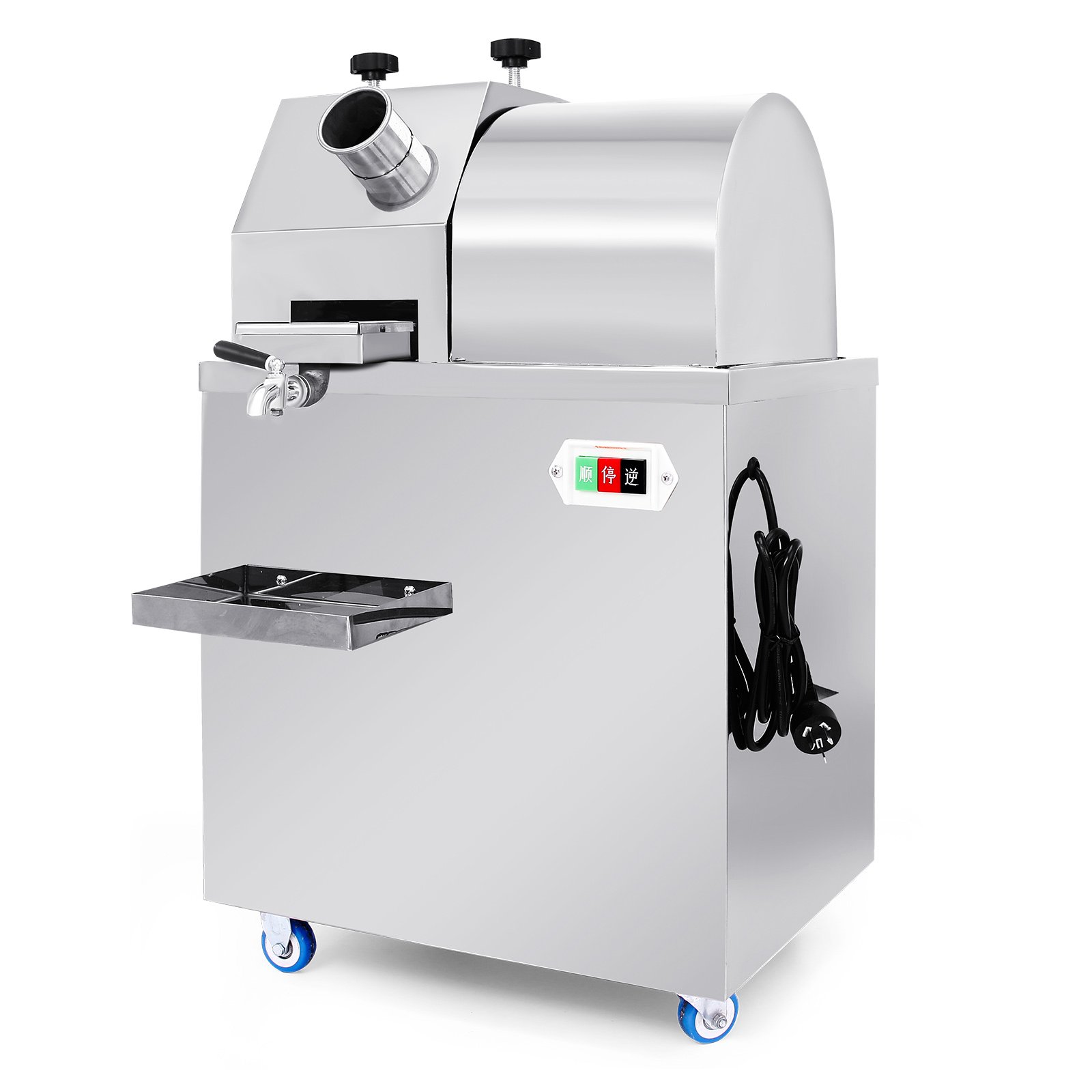 ShunLight Sugarcane Juice Extractor Electric and Portable Sugar Cane Juicer Commercial Stainless